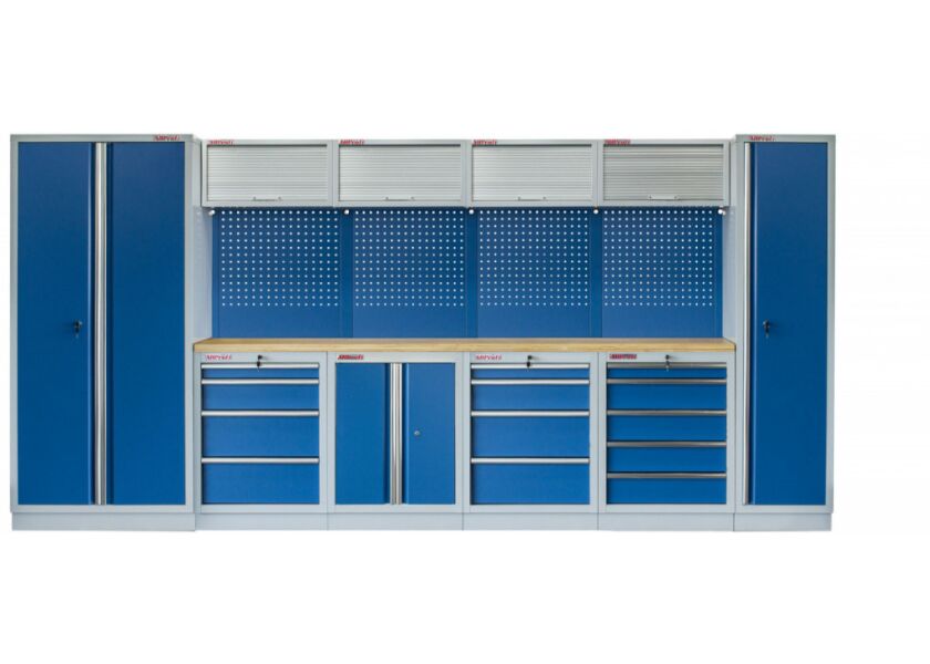 Kvalitní PROFI BLUE dílenský nábytek 4235 x 495 x 2000 mm - MTGS1300A6