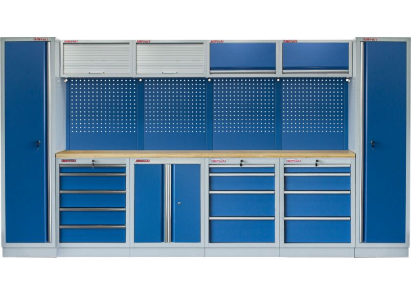Kvalitní PROFI BLUE dílenský nábytek 3920 x 495 x 2000 mm - MTGS1300A7