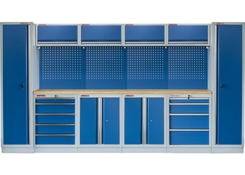 Kvalitní PROFI BLUE dílenský nábytek 3920 x 495 x 2000 mm - MTGS1300AA4