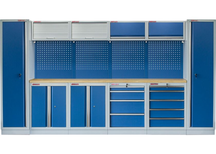 Kvalitní PROFI BLUE dílenský nábytek 3920 x 495 x 2000 mm - MTGS1300AA8