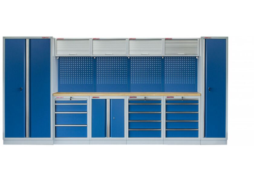 Kvalitní PROFI BLUE dílenský nábytek 4235 x 495 x 2000 mm - MTGS1300AJ