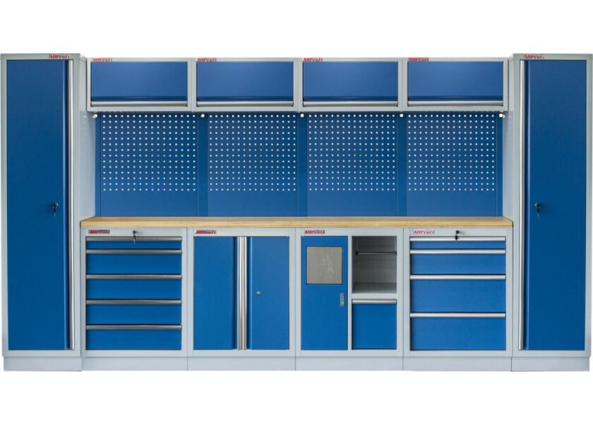 Kvalitní PROFI BLUE dílenský nábytek 3920 x 495 x 2000 mm - MTGS1301AR