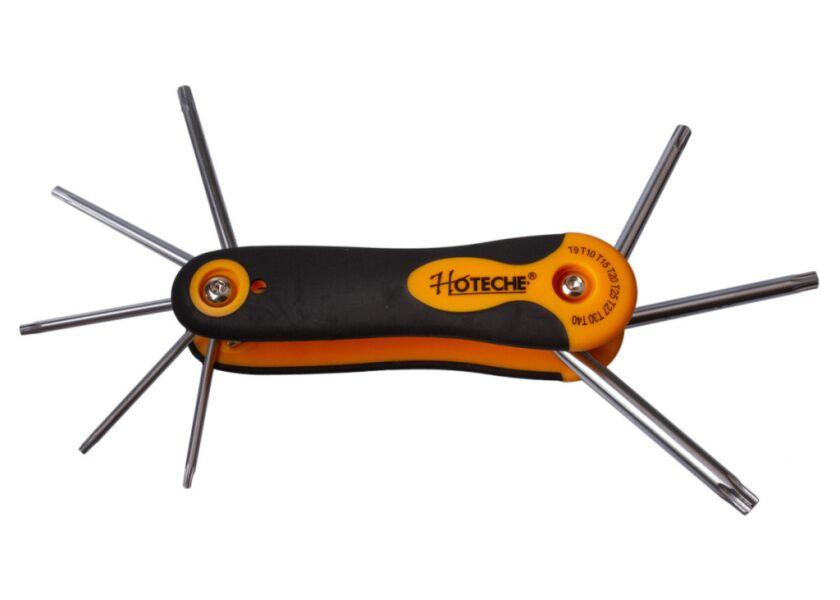 Kapesní sada TORX klíčů, 8 ks - HT261009