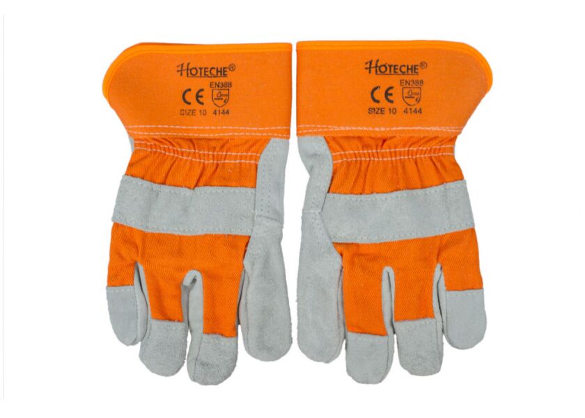 Pracovní rukavice kožené - L - HT433010