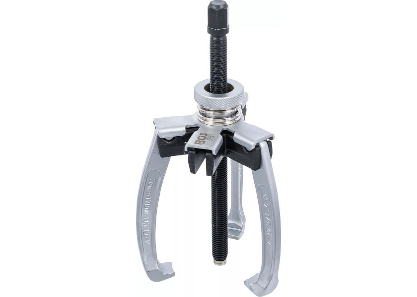 Tříramenný stahovák BGS 76–178 mm s vřetenem a otočnou hlavou – B7791