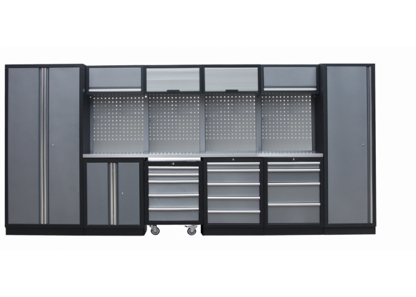Kvalitní PROFI dílenský nábytek 4235 x 495 x 2000 mm - TGS1300VZ4