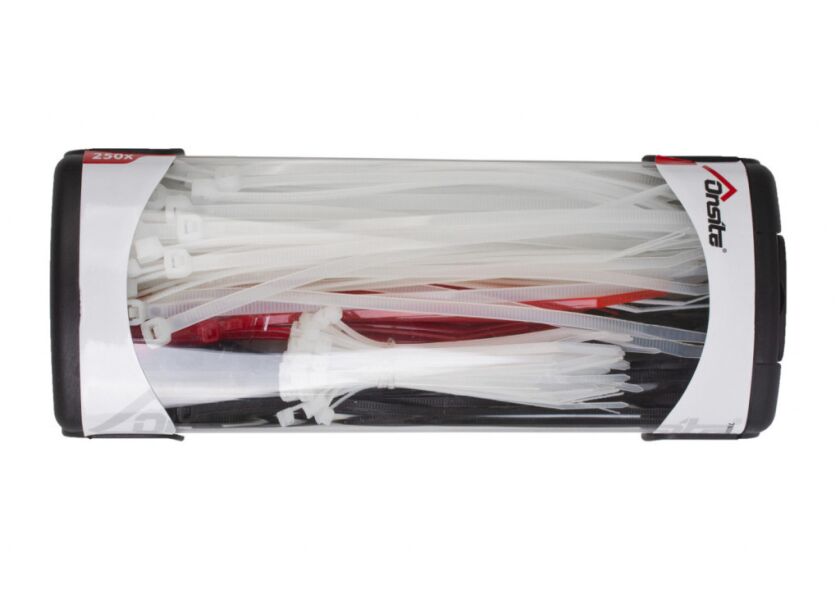 Sada stahovacích pásek, 250 ks - TC780001