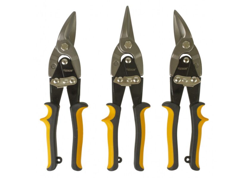 Nůžky na plech, 3 ks - HT320105