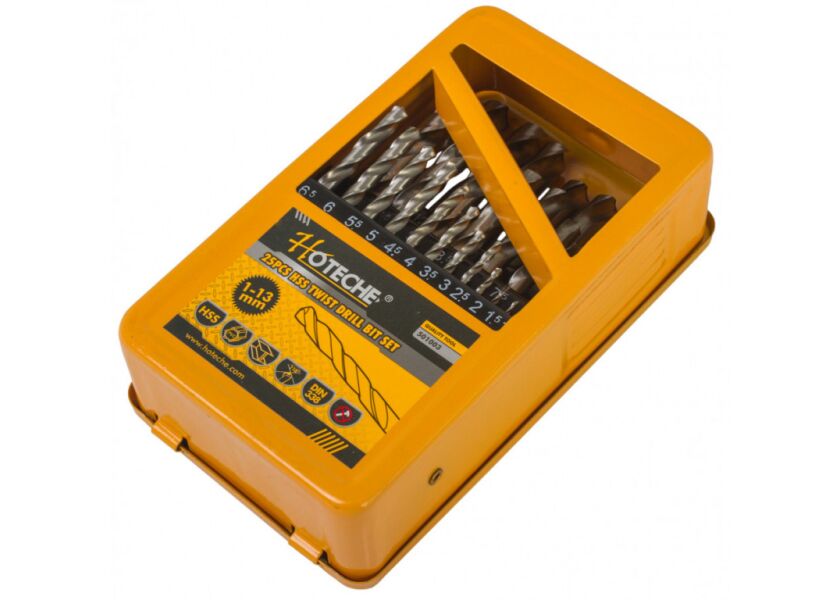 Sada vrtáků do kovu 25 ks - HT501003