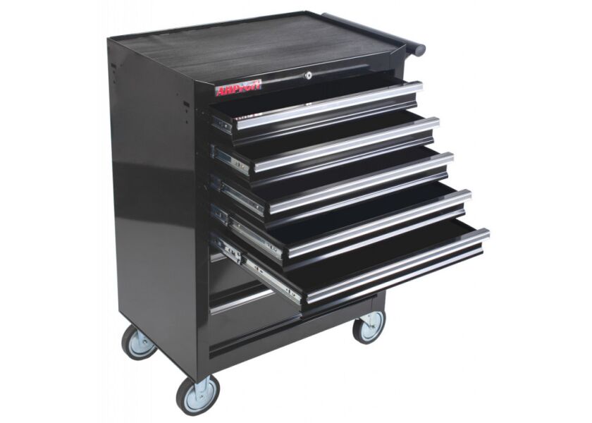Skříň na nářadí pojízdná TBR4007U-X černá