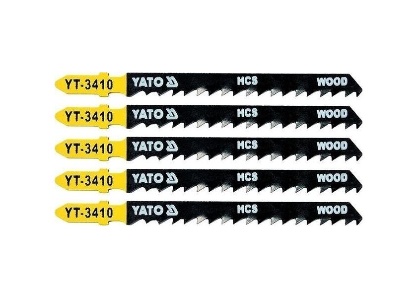 List pilový do přímočaré pily na dřevo typ T 6TPI sada 5 ks