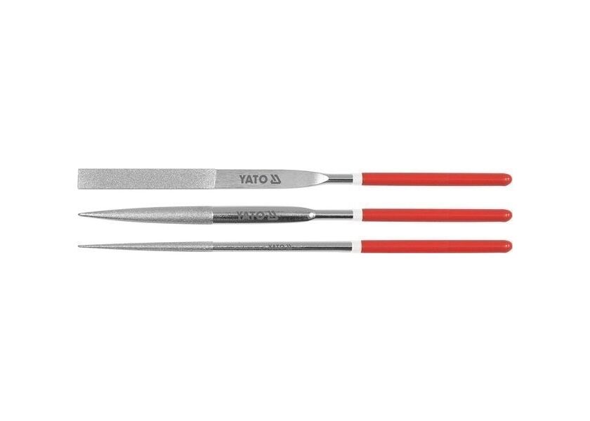 Sada pilníků jehlových diamantových 4 x 160 mm 3 ks