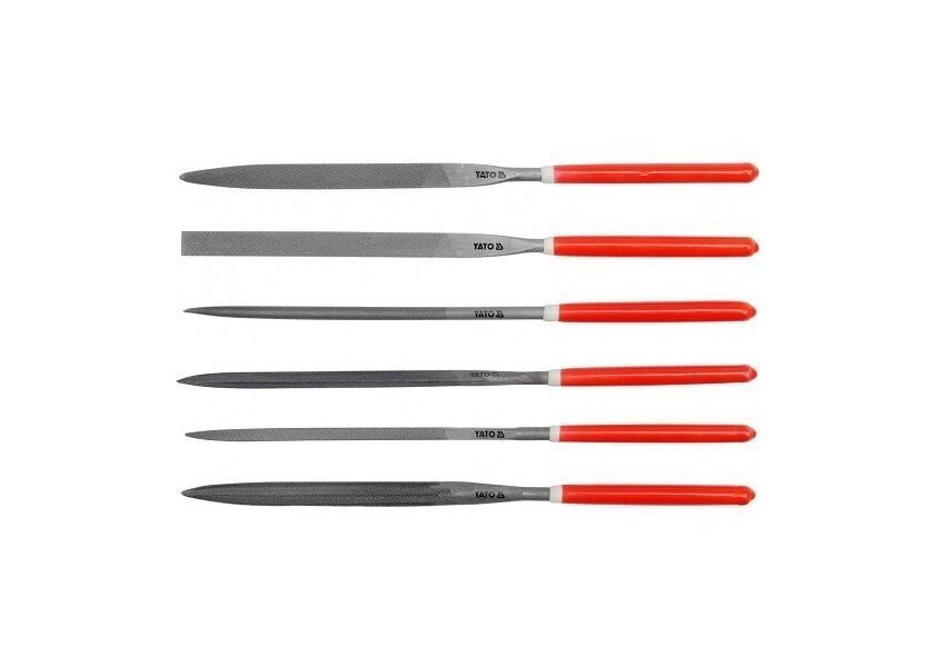 Sada pilníků jehlových 4 x 160 mm 6 ks