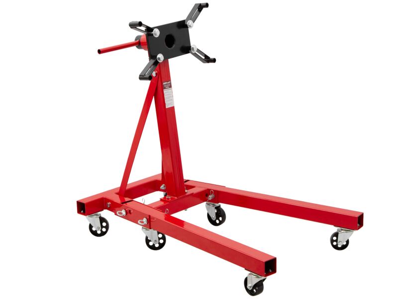 Stojan na motor polohovatelný pojízdný 900 kg - AH0009