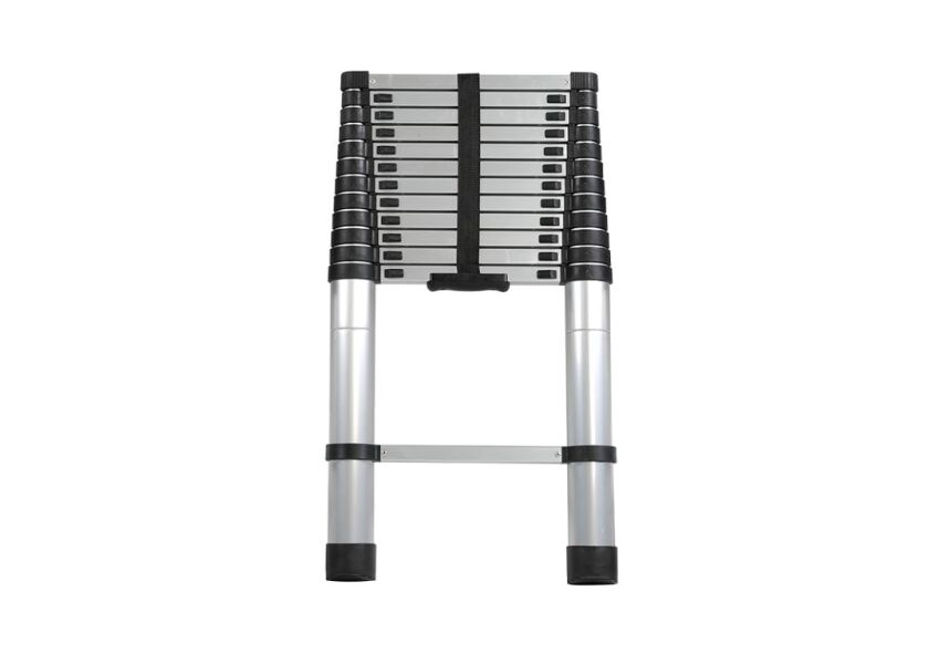 Teleskopický hliníkový žebřík AHProfi, 3,8 m, 12 stupňů - ML-1038PT