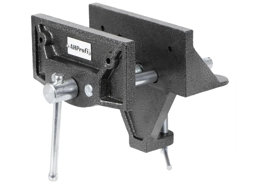Přenosný truhlářský svěrák AHProfi 150 mm s integrovanou svěrkou na stůl – AH1160