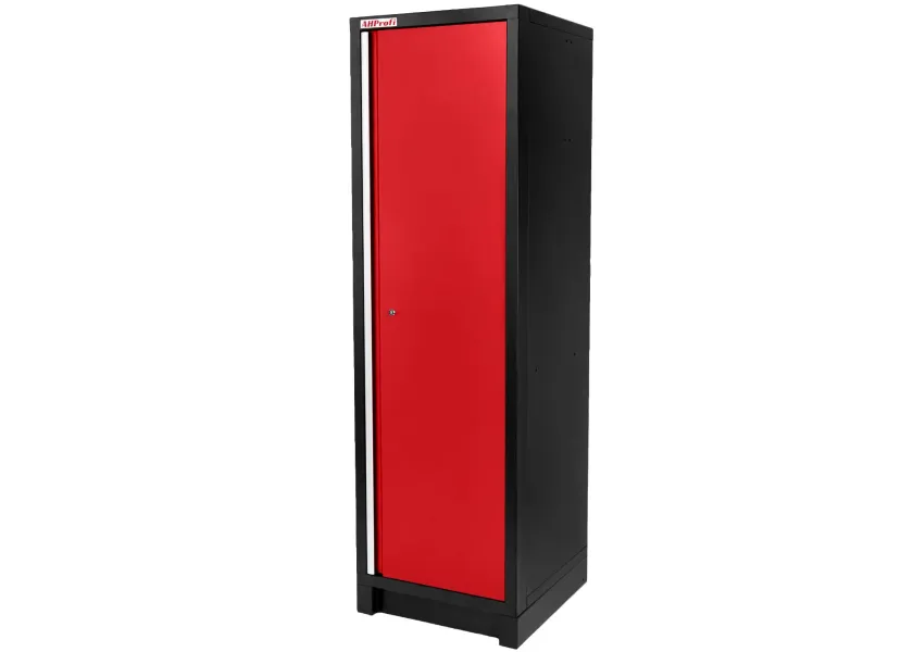 Celokovová dílenská skříň PROFI RED, hluboká, 600x610x2000 mm - AH2220-R