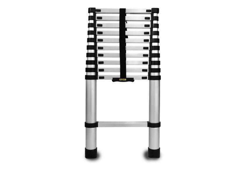 Hliníkový teleskopický žebřík, 11 stupňů, 3,2 m, max. zátěž 125 kg - AH3200