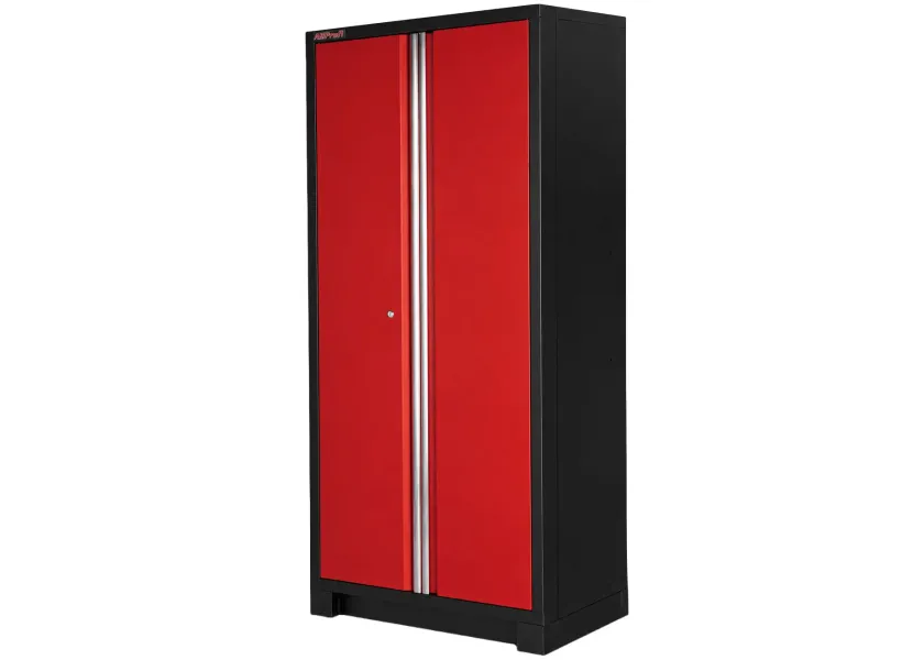 Celokovová dílenská skříň PROFI RED, hluboká, 915x610x2000 mm - AH4220-R