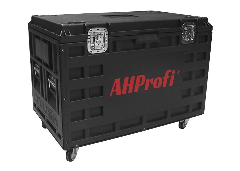 Plastový kufr pro přepravu 8 LED obrazovek - AH895354