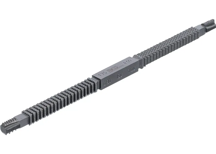 Pilník na opravu závitů, obnovovač, 0,8 - 3 mm - B1922