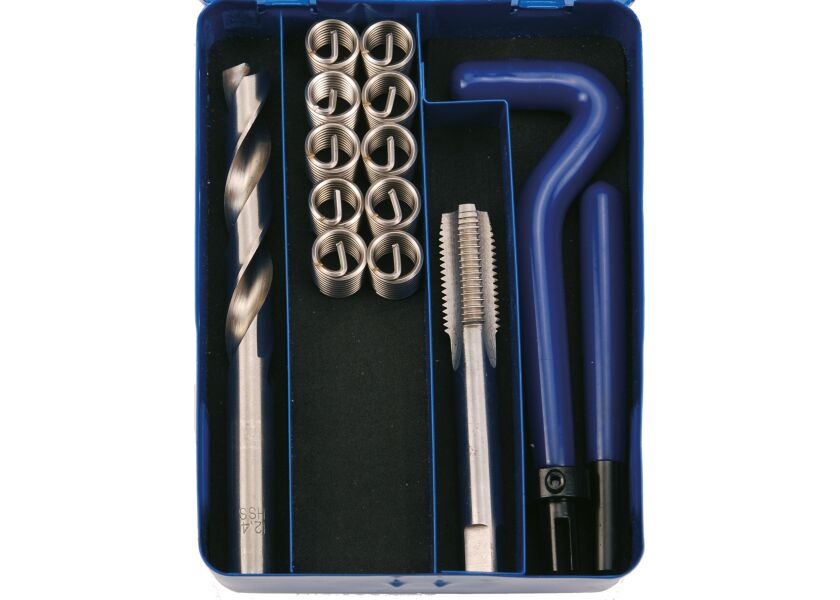 Sada na opravu závitů, M14 x 1,25 mm, 14 ks - B1957