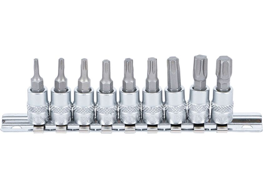 Hlavice s bity TORX, 1/4