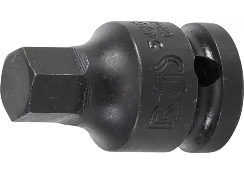 Rázový nástrčný klíč HEX 1/2 palce, 13 mm, BGS - B5485-13