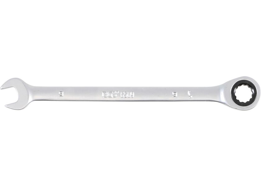 Očkoplochý ráčnový klíč, 9 mm - B6509