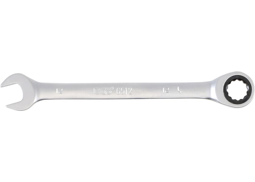 Očkoplochý ráčnový klíč BGS, 12 mm - B6512
