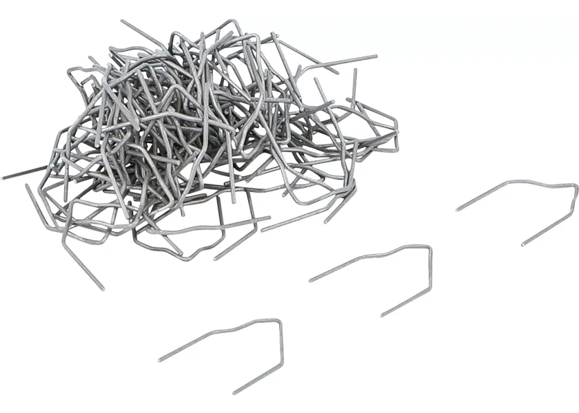 Sponky na opravu plastů, typ V, 0,8 mm, 100 ks - B73349