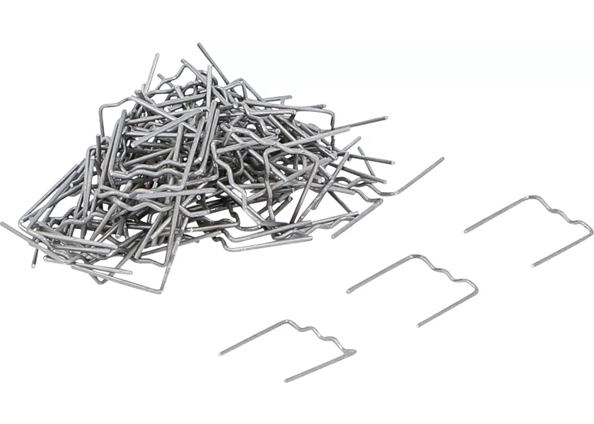 Sponky na opravu plastů, typ U, 0,8 mm, 100 ks - B73351