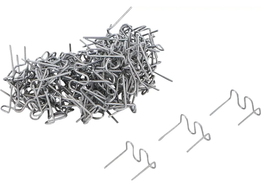 Sponky na opravu plastu, typ S, 0,8 mm, 100 ks - B73353