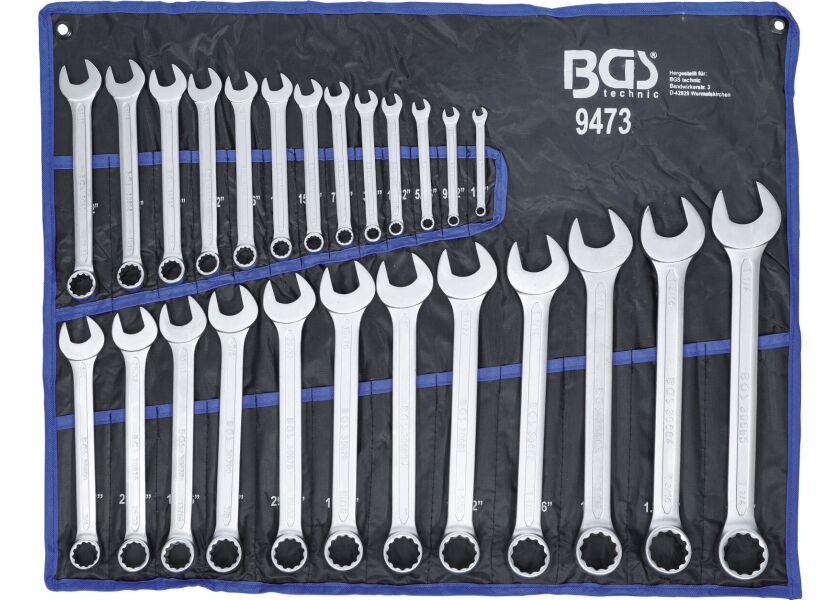 Sada očkoplochých klíčů, 1/4