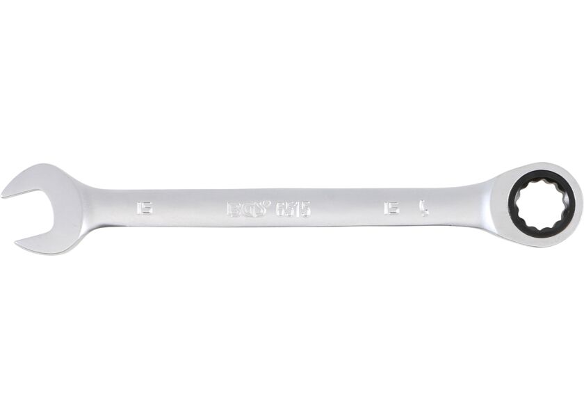 Očkoplochý ráčnový klíč BGS, 15 mm - B6515