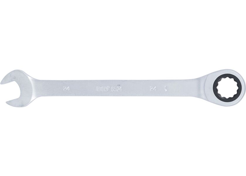 Očkoplochý ráčnový klíč BGS, 24 mm - B6524