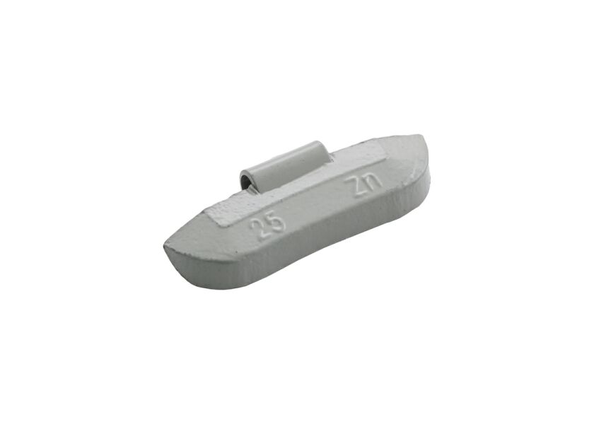 Naklepávací vyvažovací závaží 25 g, zinkové - F13005