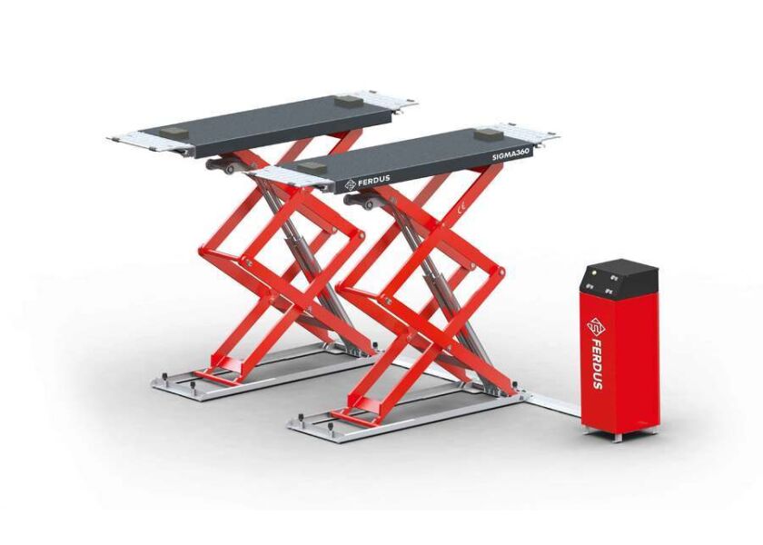 Nůžkový zvedák SIGMA360, 3,6 t, hydraulický - F1721