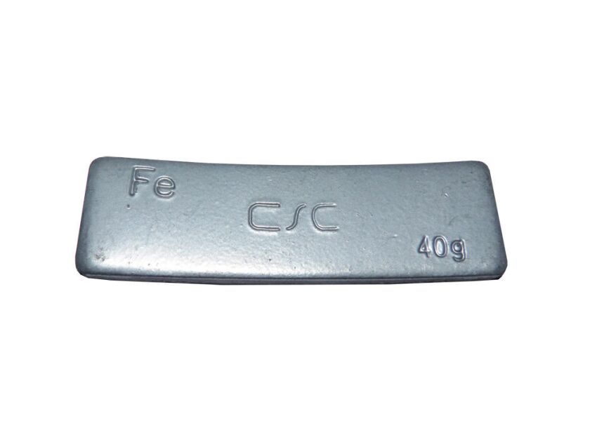 Nalepovací závaží pro alu disky FEC 40 g, šedý lak - F3308