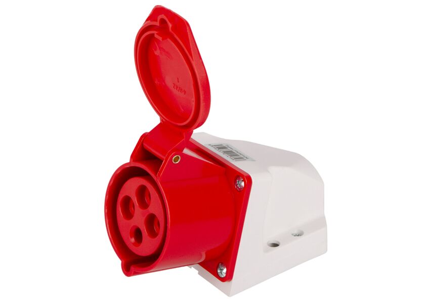 Zásuvka nástěnná 4P, 400 V, 32 A - FNP2124