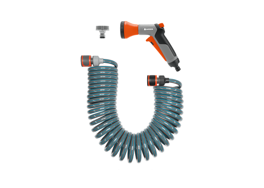 Spirálová zahradní hadice s příslušenstvím, 10 m - GA464720