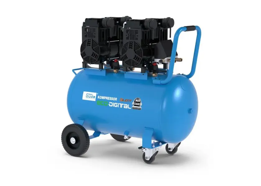 Bezolejový kompresor Güde AIRPOWER 675/8/100 ED-SILENT s nádobou 100 l – GU50144