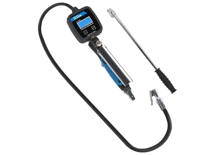 Hustič pneu s digitálním manometrem, Güde D 12 PRO - GU75197