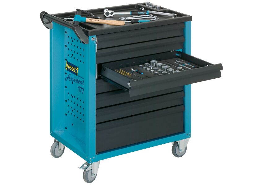Dílenský vozík 7 zásuvek, 217 dílů, 177-7/217 - HA202461