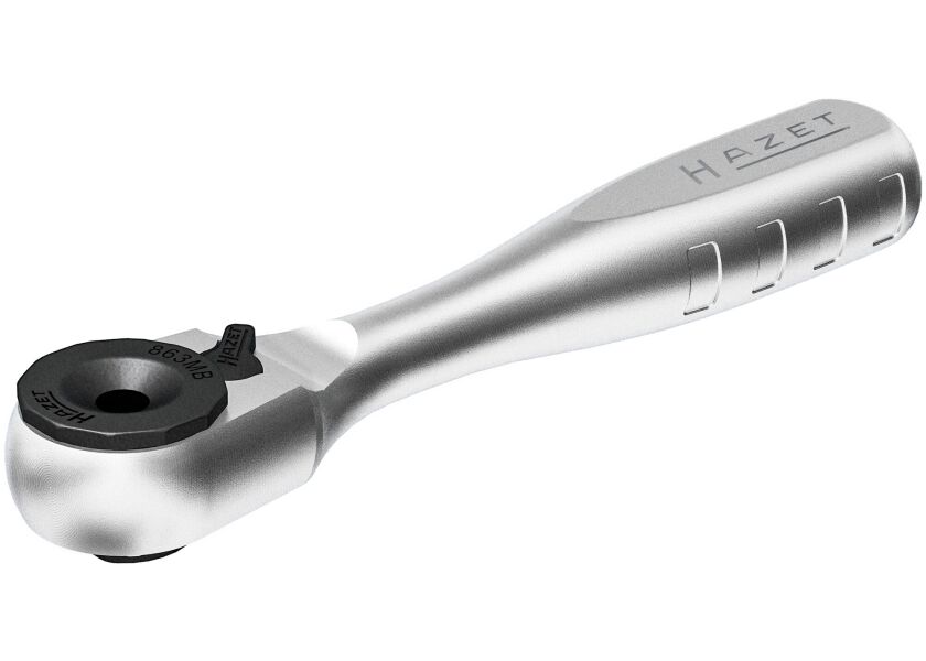 Mini ráčna na bity 1/4”, přepínací, celokovová, Hazet 863MB - HA212187
