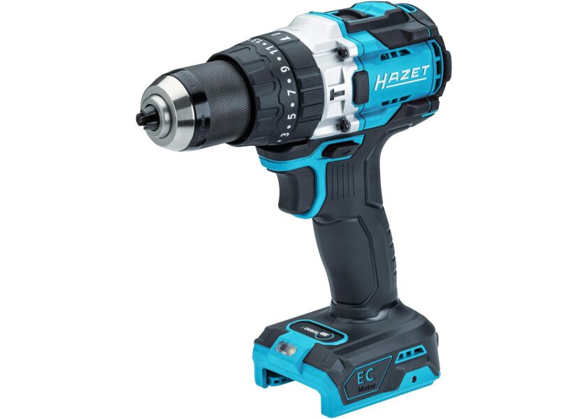 Aku příklepová vrtačka Hazet 18 V s momentem 158 Nm a BLDC motorem – HA272730