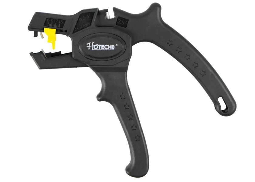 Automatické odizolovací kleště 180 mm Hoteche pro vodiče 0,2–4 mm² – HT140102