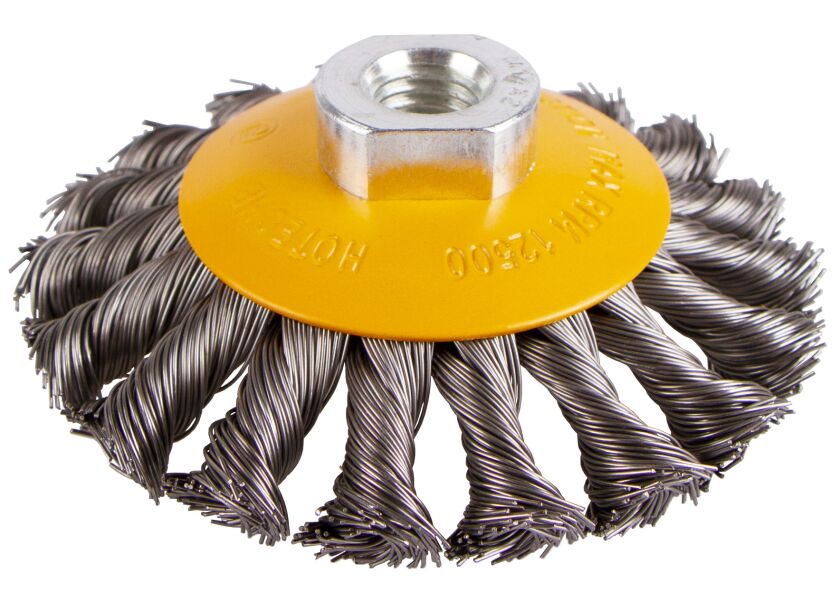 Drátěný kartáč, boční M14 x 100 mm - HT590222