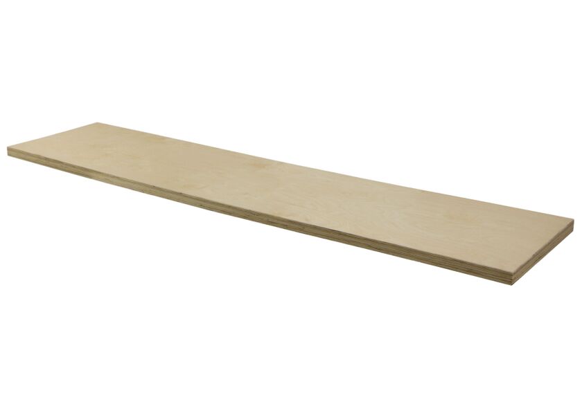 Dřevěná pracovní deska PROFI, 2040 x 463 x 38 mm - TGW80
