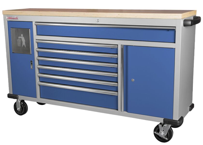 Široký pojízdný dílenský vozík - MTGC1372